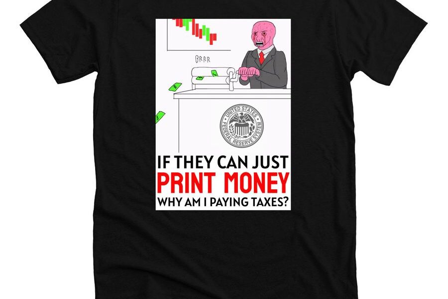 Mesh News Project - WHy AM I Paying Taxes T-SHirt (Male)